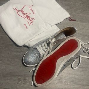 Womens 8 Authentic Christian Loubs